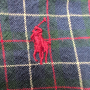 Chemise Ralph Lauren 3XLT 3XL 4XL Classic Fit Flanelle Carreaux Logo Rouge