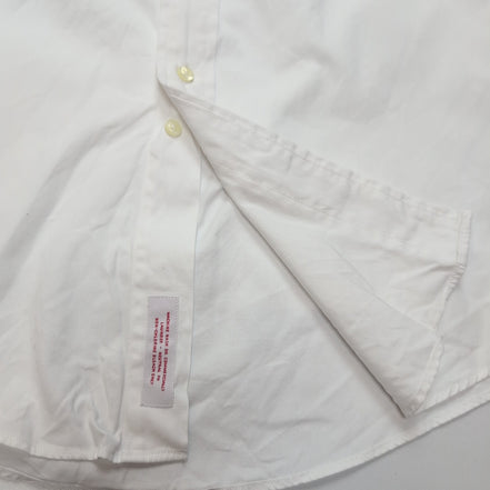Chemise Brooks Brothers Taille L Blanche 100% Coton Made in Malaysia Vintage