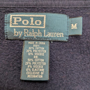 Polo Ralph Lauren Veste Zippée Survêtement Bleu Marine Rouge M Track Jacket
