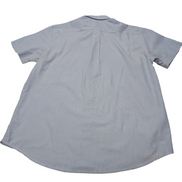 Chemise Dockers manches courtes bleu à rayures taille L #263