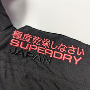 Blouson veste zippée à capuche Superdry femme Artic noire taille XL 14b