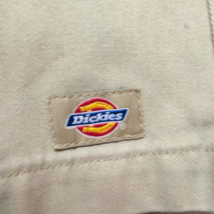Short Dickies Workwear Crème Homme W33 Coupe Droite Très Bon État