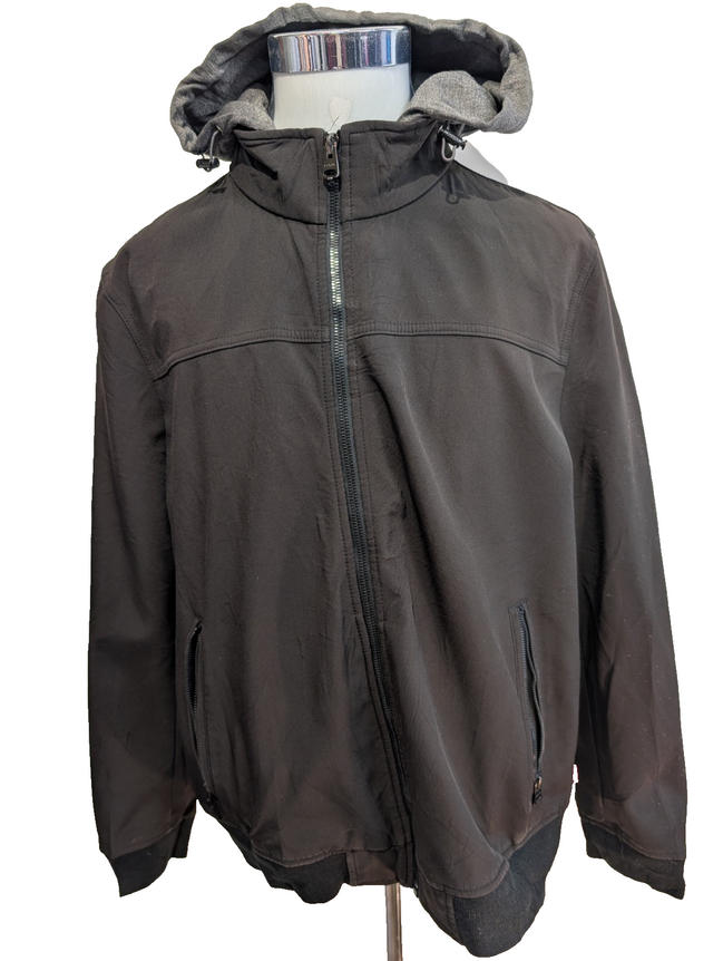 Levi's Blouson Veste Polaire Imperméable Marron Foncé L TBE | 287BSR