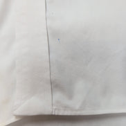 Chemise Ralph Lauren XL Blanche Coton Logo Blanc Ton sur Ton Classique