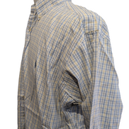 Chemise Polo Ralph Lauren Shirt Yarmouth XL XXL Pinpoint Oxford Jaune Bleu 