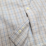 Chemise Dockers Carreaux Bleu T. XL 60% Coton 40% Polyester Manches courtes Poch