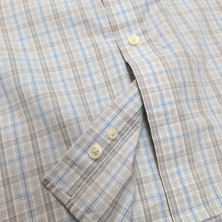 Chemise Dockers Carreaux Bleu T. XL 60% Coton 40% Polyester Manches courtes Poch