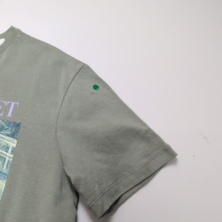 T-shirt Artistory S Kaki Claude Monet Water Lily Pond Neuf Étiquette