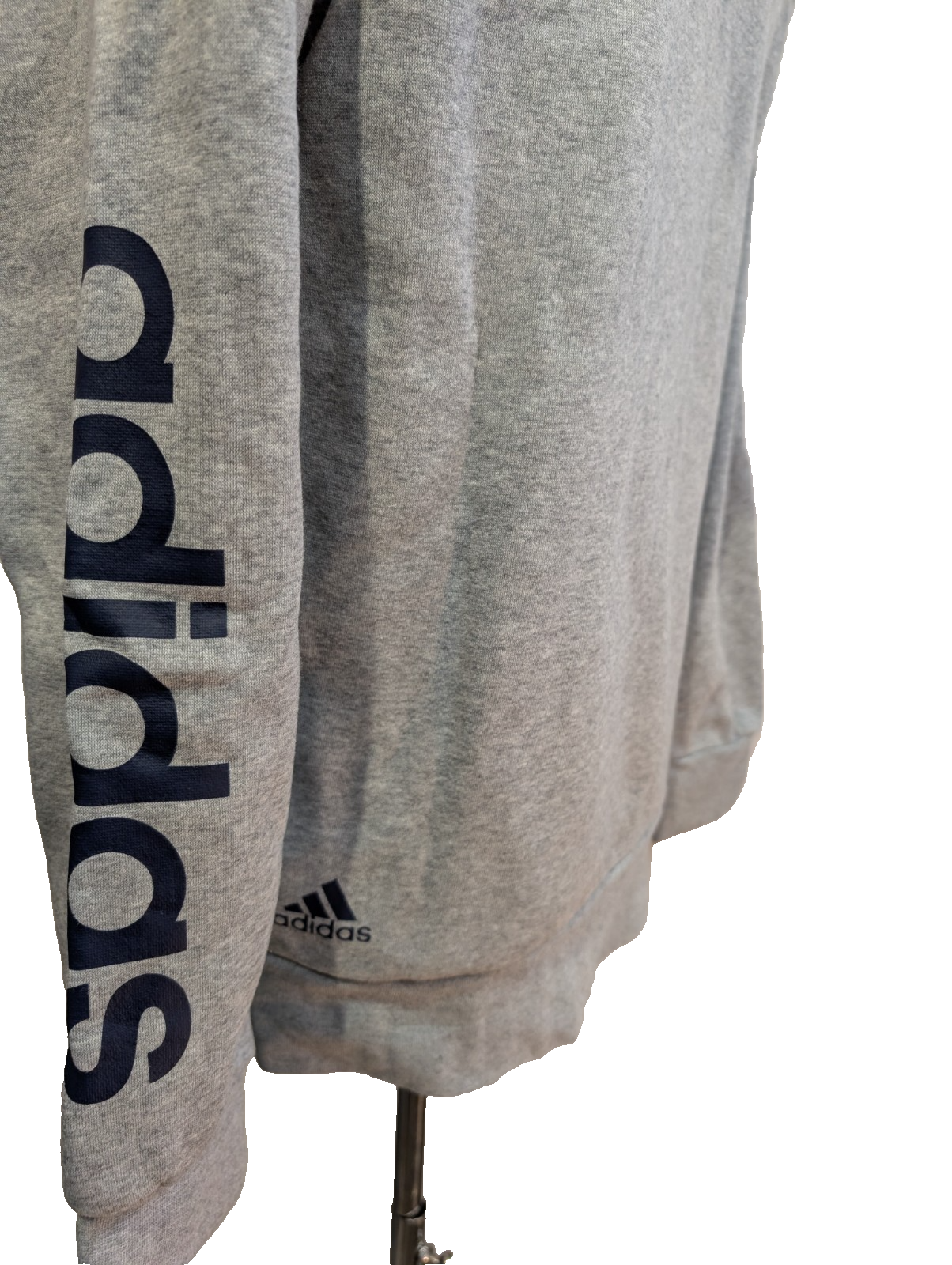 Veste à capuche Adidas Full Zip Gris Taille S Hoodie Sportswear Training