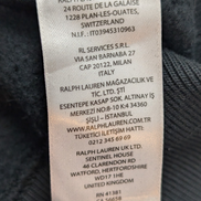 Polo Ralph Lauren Pull Hoodie Sweatshirt Capuche Coton Noir S Logo Blanc