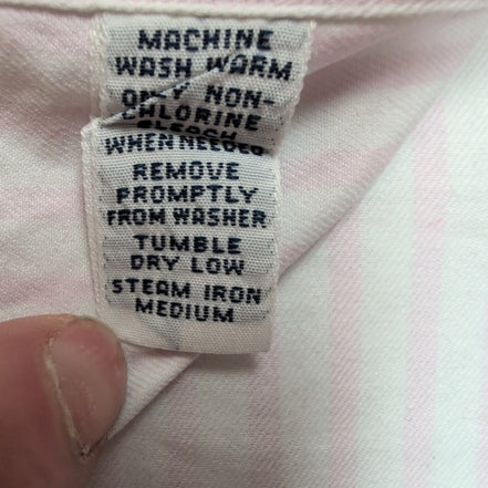 Chemise Polo Ralph Lauren Curham Custom Fit L XL Rayures Rose