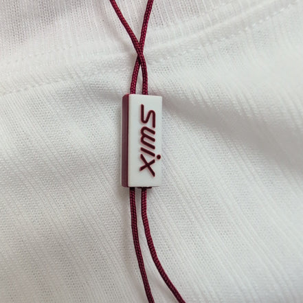 T-shirt Running Femme SWIX Race X Taille L Blanc Rouge Technique Neuf