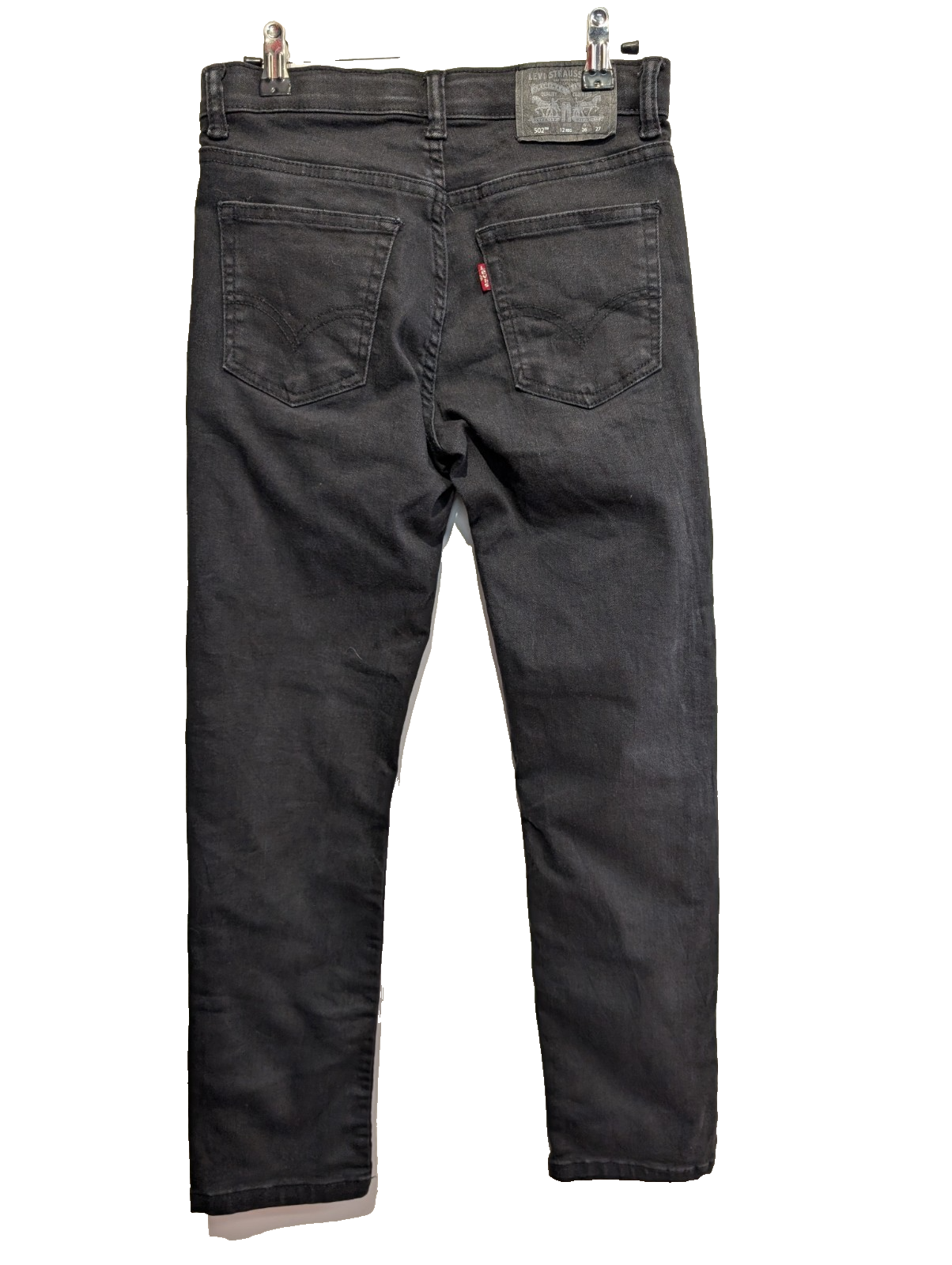 Jean Levi's 502 Femme Noir Ultra Stretch W26 T34 - Taille Réglable
