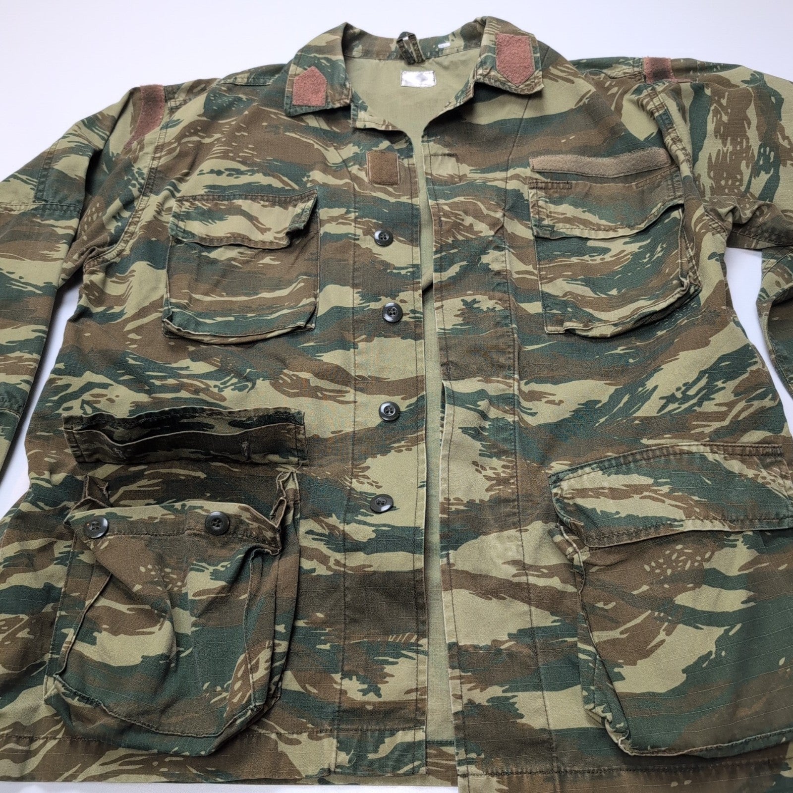 Veste militaire camouflage kaki marron Taille M Army Combat Ripstop Camo