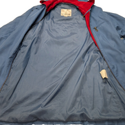 London Fog Manteau Trench Long Fin Léger S Bleu Poussière Capuche | 316BSR