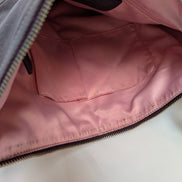 Sac Coach cuir bordeaux rouge vin bandoulière 36 cm très bon état