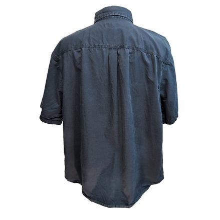 Chemise Carhartt 2XLT Relaxed Fit Bleu Marine Manches Courtes 100% Coton