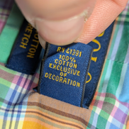 Chemise Polo Ralph Lauren à carreaux stretch multi couleur coton taille XXL