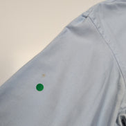 Chemise Lacoste M 38 Bleu Clair Unie Logo Crocodile Brodé Poche manches longues