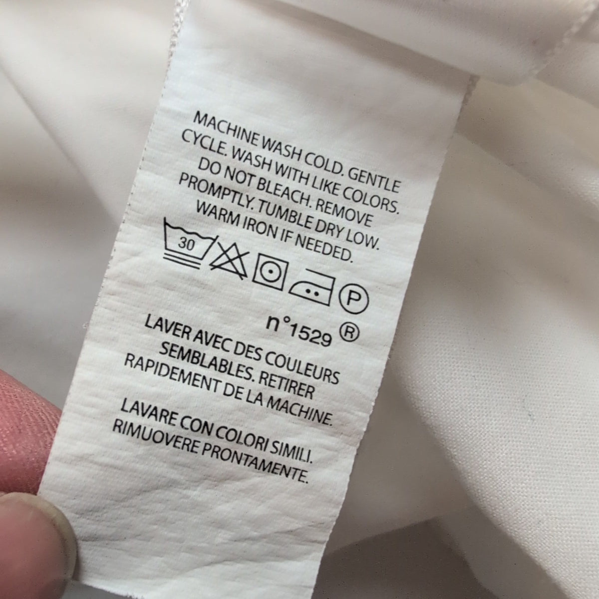 Chemise Ralph Lauren XL Blanche Coton Logo Blanc Ton sur Ton Classique