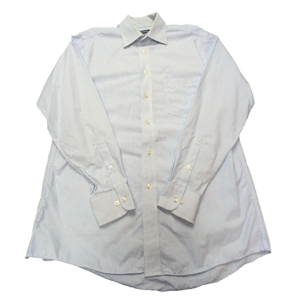 Chemise CHAPS bleue à rayures taille M #69e