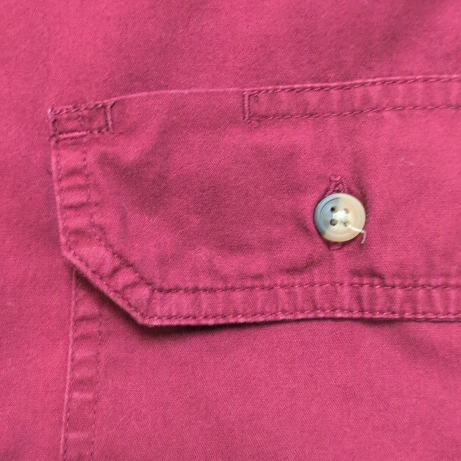 Chemise Wrangler modèle coton bordeaux poches à rabat 2XL / 3XL