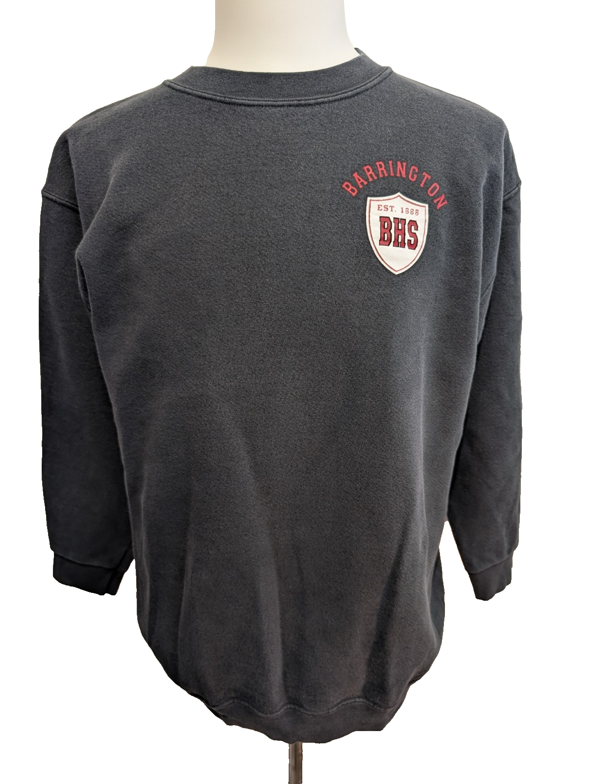 Sweat Col Rond Dodgers Barrington BHS Noir - Taille M - Vintage