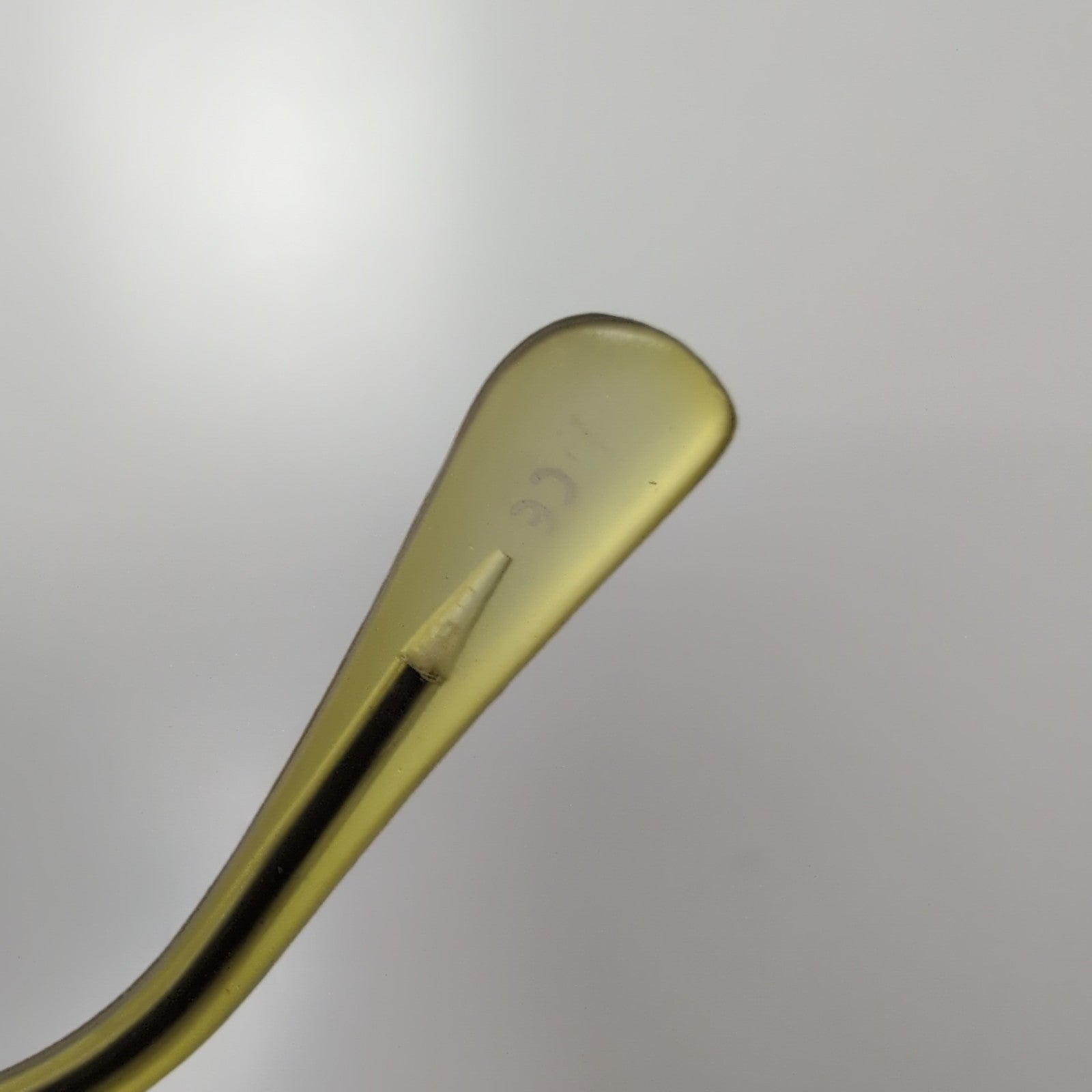 Lunettes de soleil Y2K Cyber Rimless Teintées Jaune Branche Fine Métal