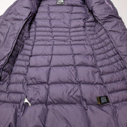 Doudoune Longue The North Face 550 Plumes Violet Foncé - Taille XS
