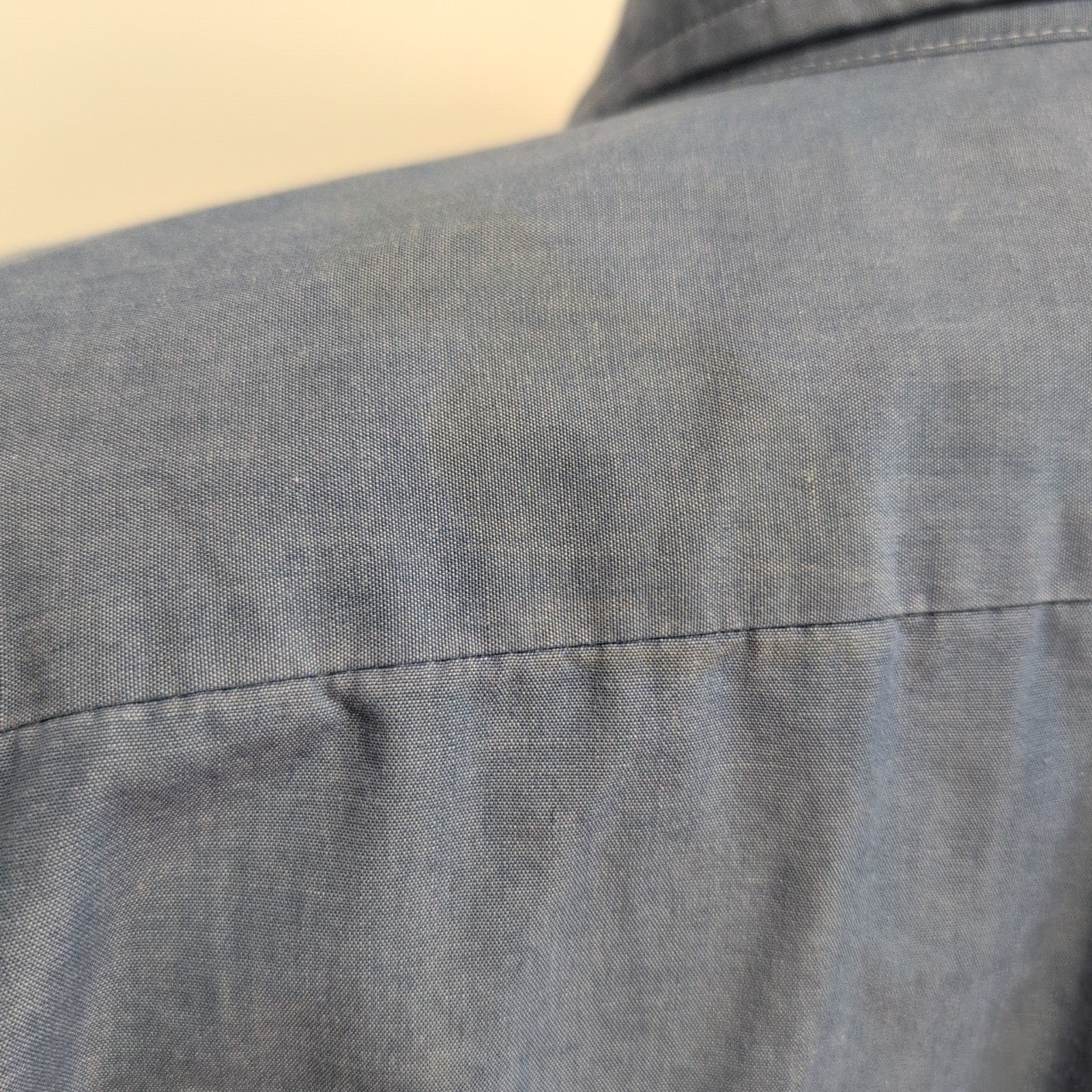 Chemise Dickies 3XL Bleu Manches Courtes Workwear 2 Poches Logo Brodé