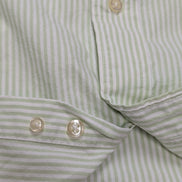 Chemise Tommy Hilfiger verte à rayures taille L #273msch
