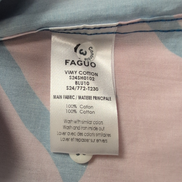 Chemise Hawaïenne FAGUO XS Multicolore Manches Courtes Coton Neuve Étiquette