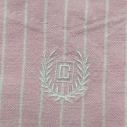 Chemise Chaps manches courtes rose à rayures taille XL #227msch