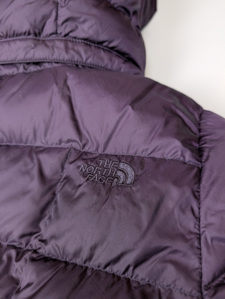 Doudoune Longue The North Face 550 Plumes Violet Foncé - Taille XS