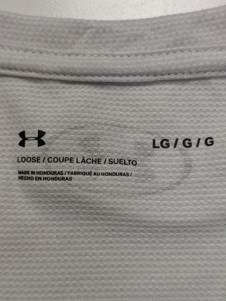 T-shirt de Sport Under Armour Gris Clair Homme Taille L