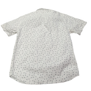 Chemise Old Navy blanche motifs marguerites manches courtes taille M homme