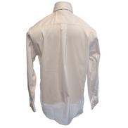 Chemise HENBURY S/M 14 1/2 blanche unie coton polyester neuve sans étiquette