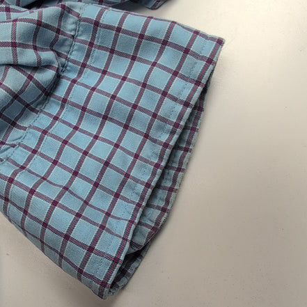 Chemise Ralph Lauren XXL Bleu Bordeaux Classic Fit Button Down Shirt