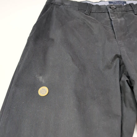 Pantalon chino Tommy Hilfiger stretch noir taille W34xL32 FR44 #49ct