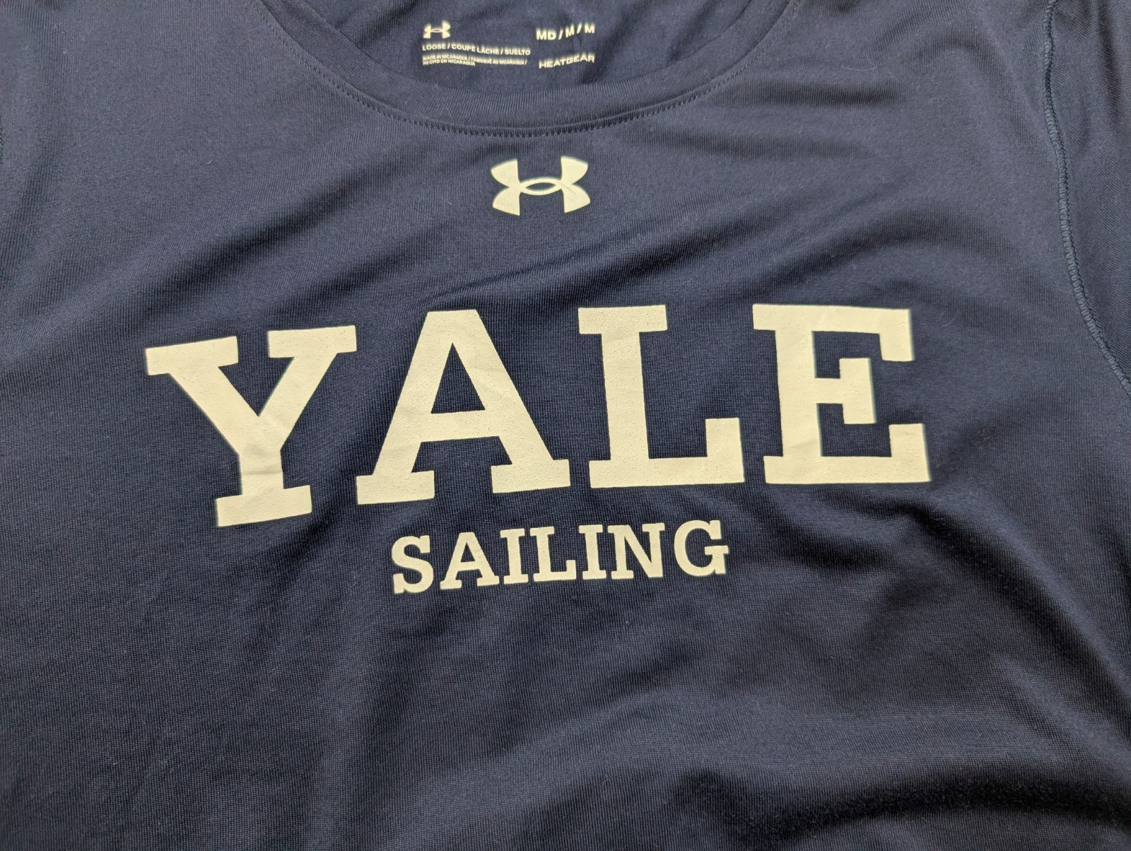 T-shirt de Sport Under Armour HeatGear Yale Sailing Homme Taille M
