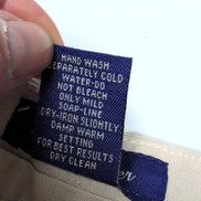 Short chino Alan Flusser crème lin/viscose W34