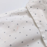 Chemise Wrangler Western Stretch Blanche à Motifs - Taille XL (Coupe Longue)