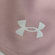 Short Under Armour Rose Pâle Coupe Large - Femme Taille XS