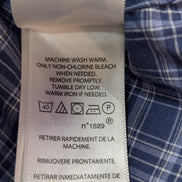 CHEMISE POLO Ralph Lauren homme XL Slim Fit Bleu Blanc SANS LOGO 💙