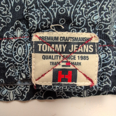 Chemise Tommy Hilfiger Manche Courte Bleu Marine Motifs Mandalas Taille S