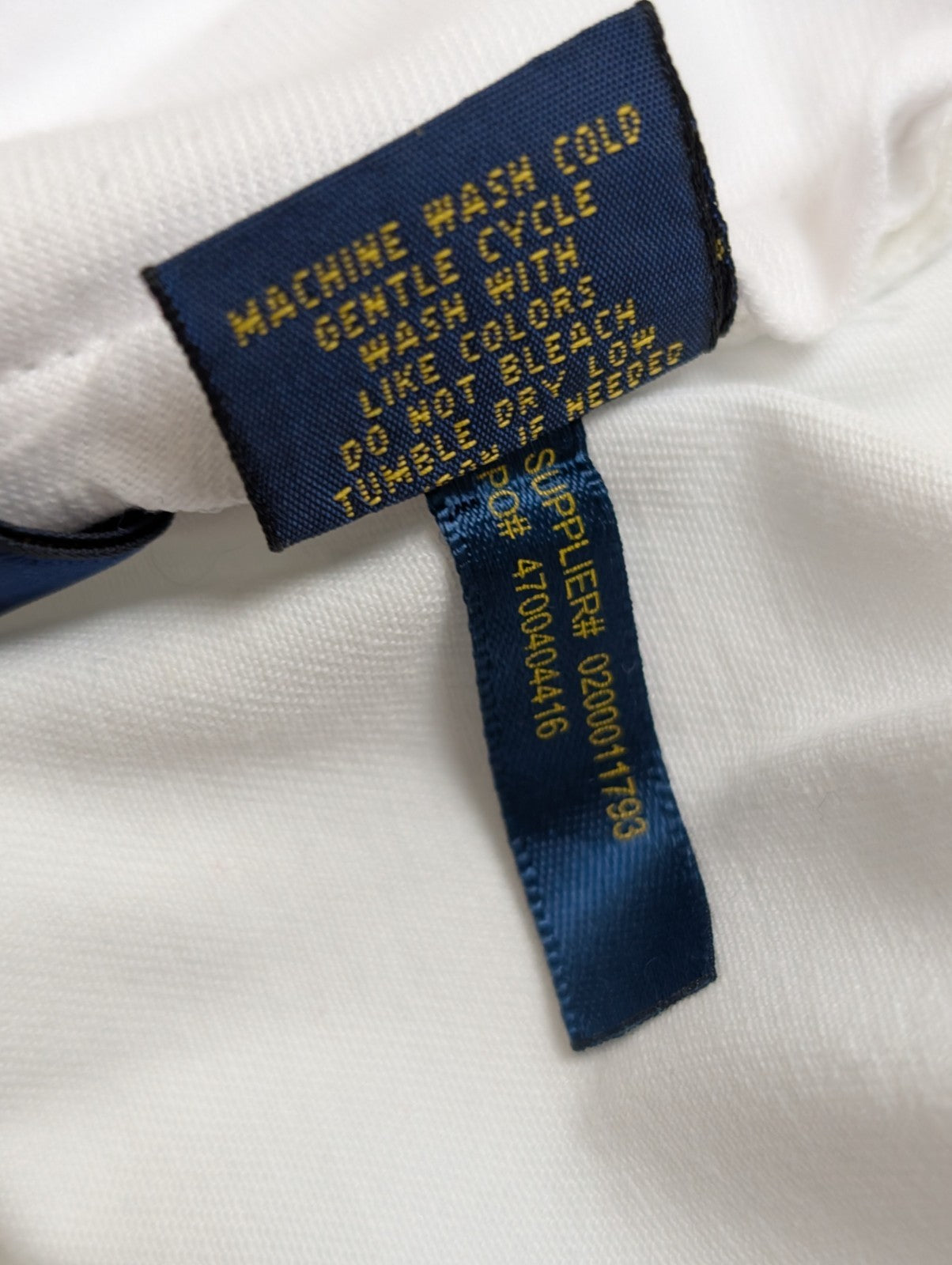 Pantalon Chino POLO RALPH LAUREN Blanc Pur ❄️ Taille W35 L32 ❄️ Classic Fit Chic
