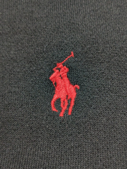 Veste à capuche Hoodie Polo Ralph Lauren Noir Logo Rouge Homme - Taille M