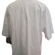 Ralph Lauren Chemise Blake XL Blanche Logo Bleu Marine