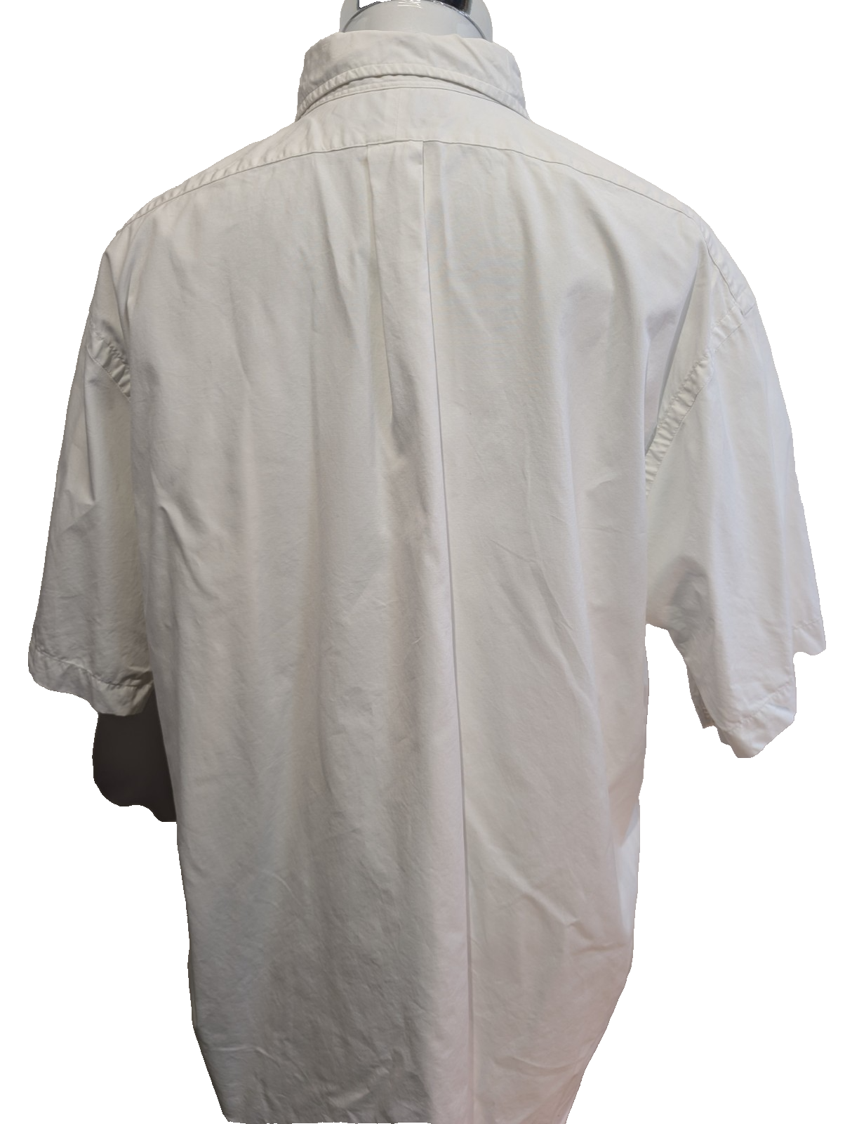 Ralph Lauren Chemise Blake XL Blanche Logo Bleu Marine