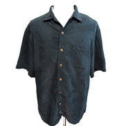 Chemise Hawaïenne Caribbean Modal Polyester Vert Feuillage XL